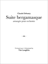 Suite bergamasque Orchestra sheet music cover